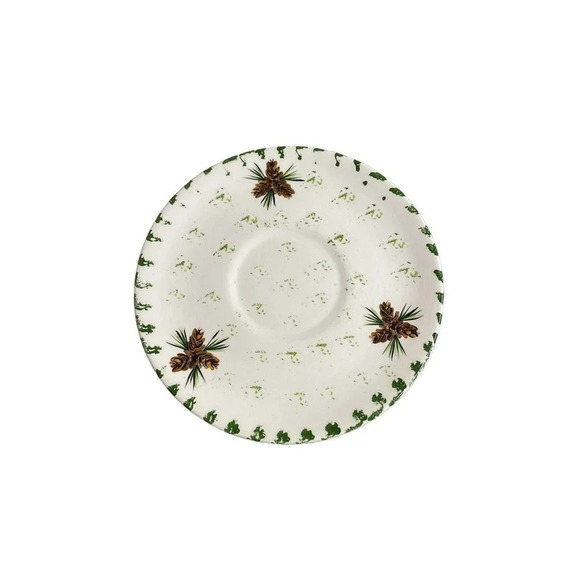 Set of Two New Handmade Pine Cone Soup Bowls - Picture 5 of 8